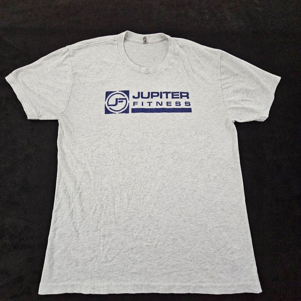 Jupiter Fitness Florida Gray Short Sleeve Tri-Blend T-Shirt Adult L